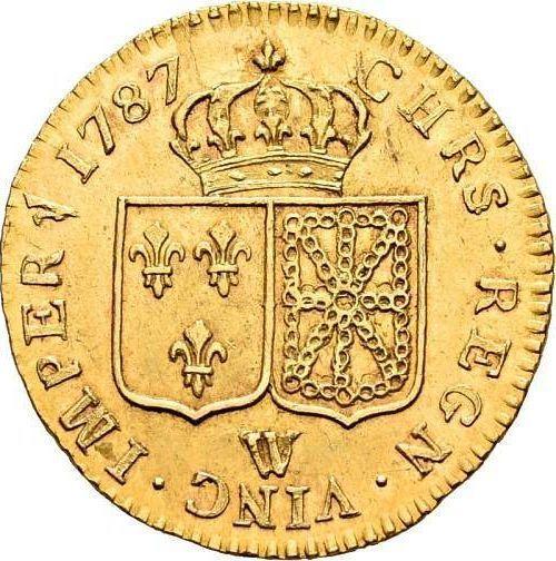 Revers Louis d’or 1787 W - Goldmünze Wert - Frankreich, Ludwig XVI