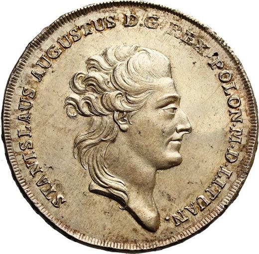 Obverse Thaler 1783 EB - Silver Coin Value - Poland, Stanislaus II Augustus