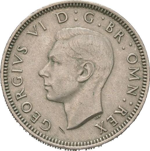 Obverse Shilling 1951 HP "Type 1949-1951" -  Coin Value - United Kingdom, George VI