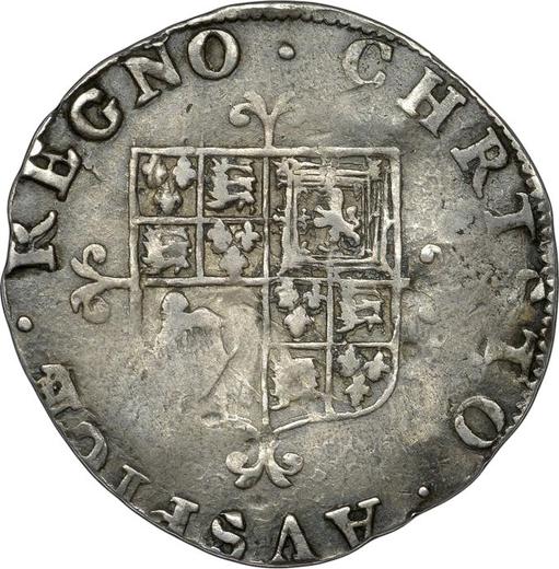 Revers 6 Pence Ohne jahr (1660-1662) "Zweite Münze" Nennwertbezeichnung "VI" - Silbermünze Wert - Großbritannien, Karl II