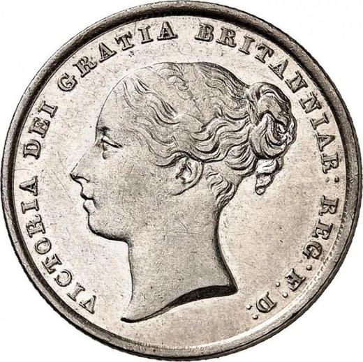 Obverse Shilling 1846 - Silver Coin Value - United Kingdom, Victoria