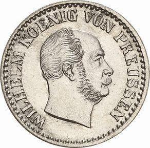 Obverse Silber Groschen 1864 A - Silver Coin Value - Prussia, William I