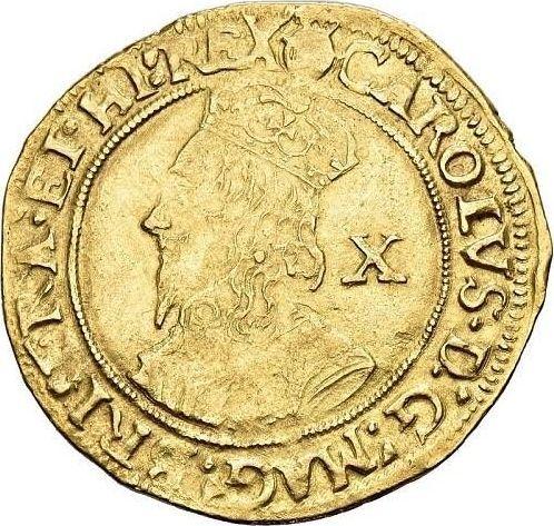 Obverse Double crown no date (1625-1649) "Sixth bust" - Gold Coin Value - United Kingdom, Charles I