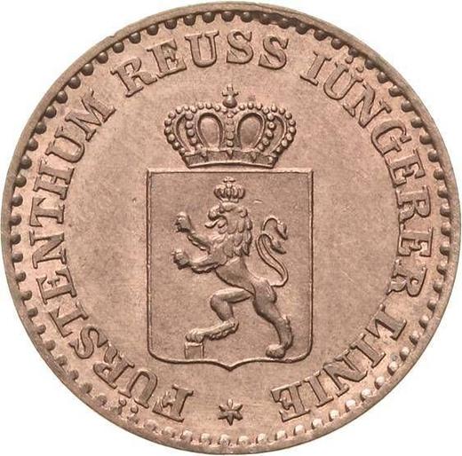 Obverse 1 Pfennig 1858 A -  Coin Value - Reuss-Schleiz, Heinrich LXVII