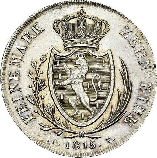 Revers Taler 1815 CT L - Silbermünze Wert - Nassau, Friedrich August