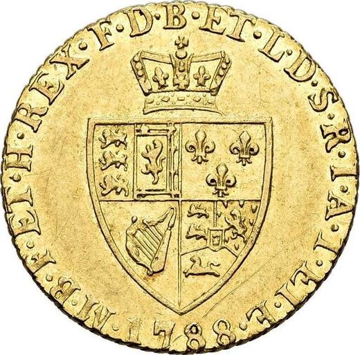 Reverse Half Guinea 1788 "Spade" - Gold Coin Value - United Kingdom, George III