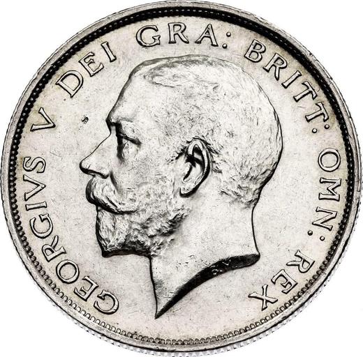 Avers 1/2 Krone 1915 - Silbermünze Wert - Großbritannien, Georg V