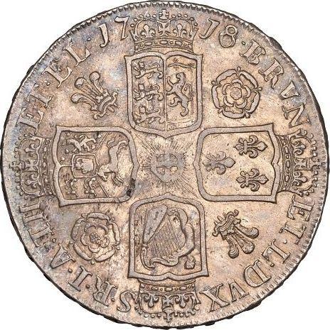 Reverse Crown 1718 - Silver Coin Value - United Kingdom, George I