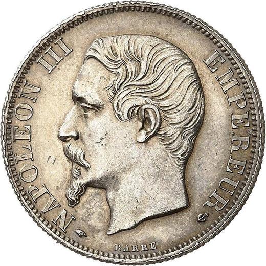 Obverse 2 Francs 1857 A "Type 1853-1859" - Silver Coin Value - France, Napoleon III