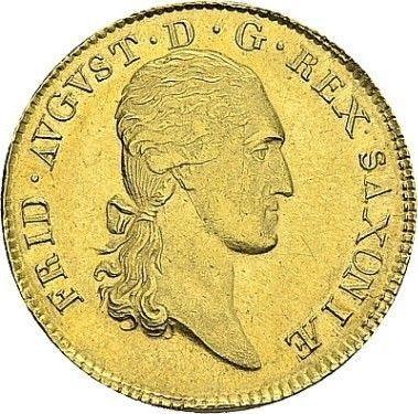 Avers 5 Taler 1810 S.G.H. - Goldmünze Wert - Sachsen-Albertinische, Friedrich August I
