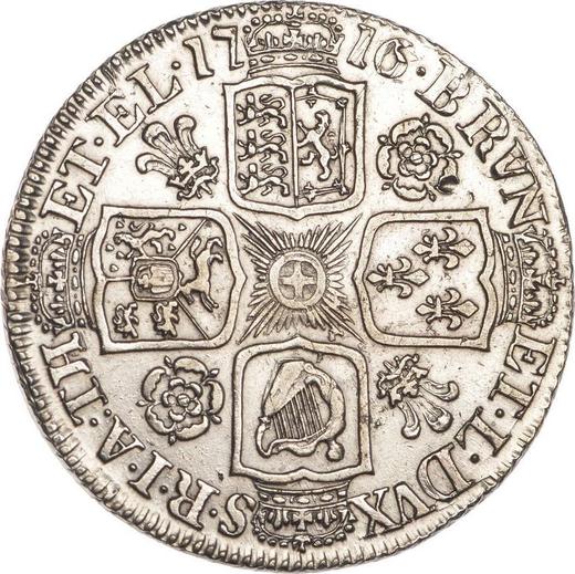 Reverse Shilling 1716 "First draped bust" - Silver Coin Value - United Kingdom, George I