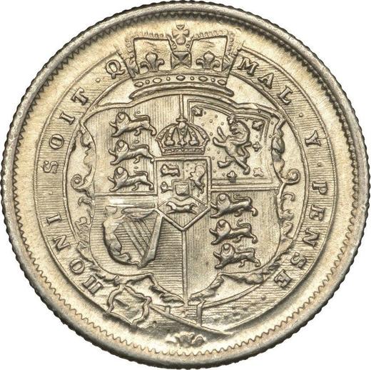 Reverse Shilling 1817 - Silver Coin Value - United Kingdom, George III