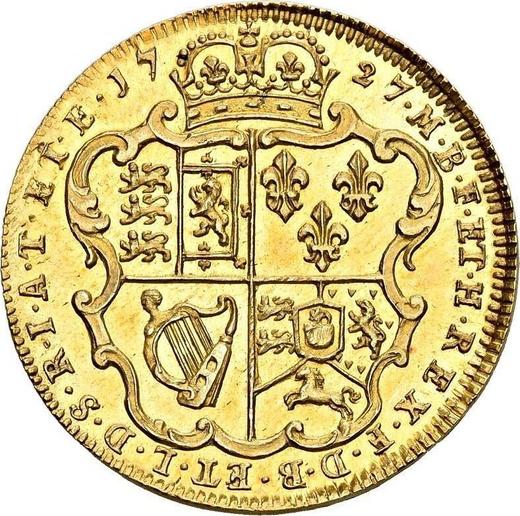 Reverse Guinea 1727 "Young Head" Small lettering - Gold Coin Value - United Kingdom, George II