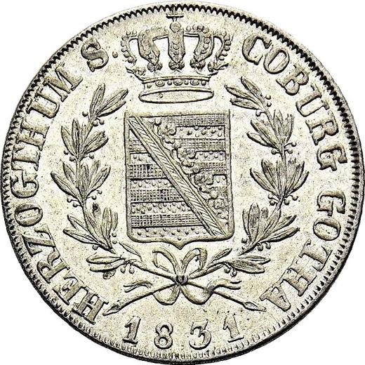 Аверс монеты - 6 крейцеров 1831 года - цена серебряной монеты - Саксен-Кобург-Гота, Эрнст I