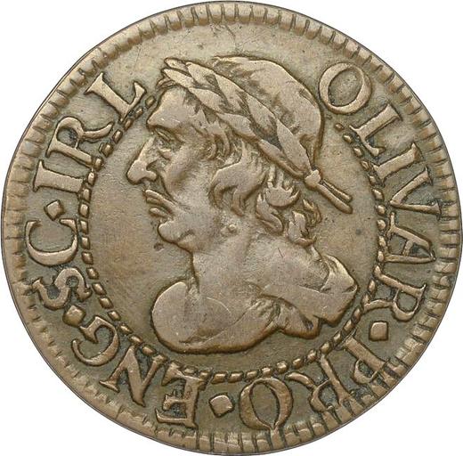 Obverse Pattern Farthing no date (1657-1658) Three Pillars -  Coin Value - United Kingdom, Oliver Cromwell