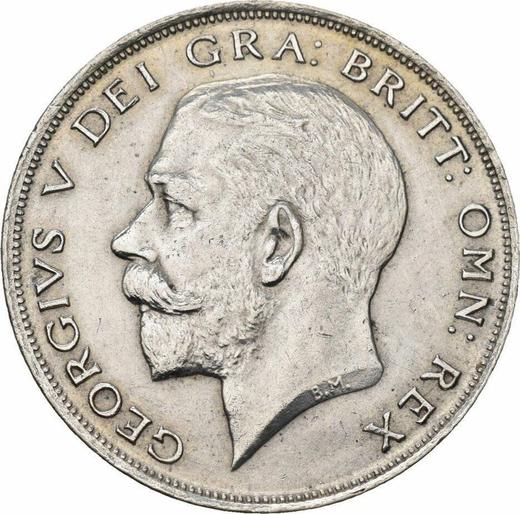 Obverse Halfcrown 1923 - Silver Coin Value - United Kingdom, George V