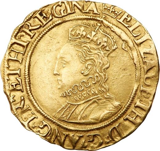 Anverso 1/2 libra Sin fecha (1559-1578) Busto ancho - valor de la moneda de oro - Gran Bretaña, Isabel I