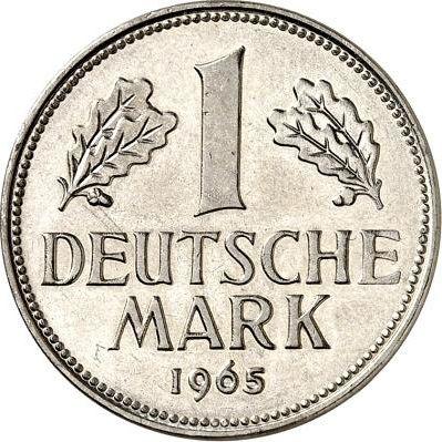 Avers 1 Mark 1965 F - Münze Wert - Deutschland, BRD