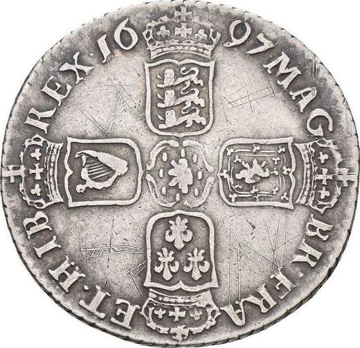 Reverse Shilling 1697 y "Third laureate bust" - Silver Coin Value - United Kingdom, William III