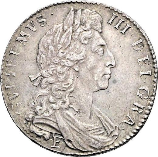 Obverse Halfcrown 1697 E "Large Shields" - Silver Coin Value - United Kingdom, William III