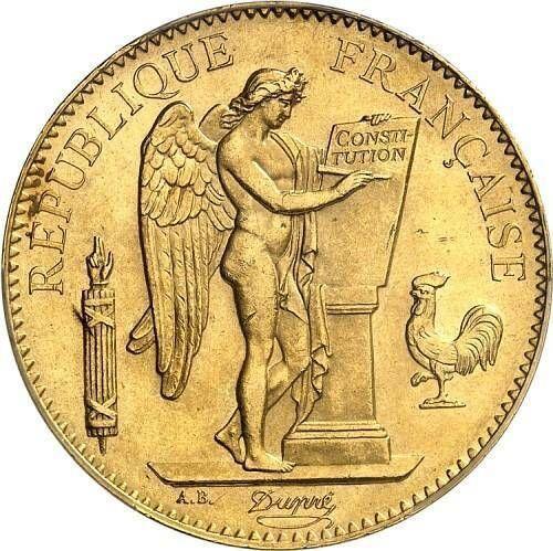 Obverse 100 Francs 1886 A "Type 1878-1914" - Gold Coin Value - France, Third Republic