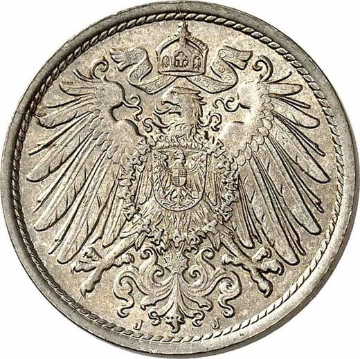 Reverse 10 Pfennig 1901 J "Type 1890-1916" -  Coin Value - Germany, German Empire