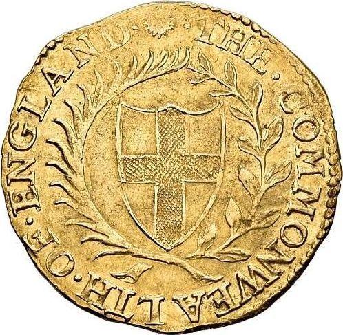 Obverse Double crown 1649 - Gold Coin Value - United Kingdom, Commonwealth