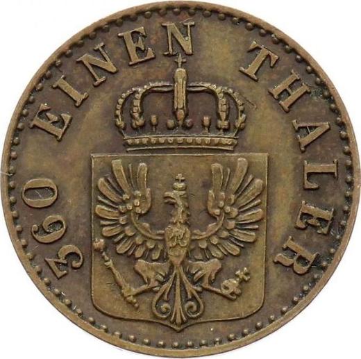 Obverse 1 Pfennig 1851 A - Coin Value - Prussia, Frederick William IV