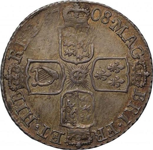Reverse Shilling 1708 E "Third draped bust" - Silver Coin Value - United Kingdom, Anne