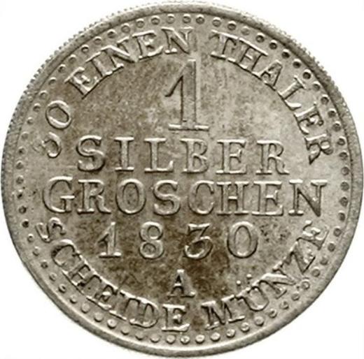 Reverse Silber Groschen 1830 A - Silver Coin Value - Prussia, Frederick William III