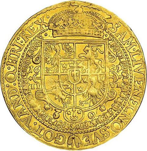 Reverse 5 Ducat 1621 II VE - Gold Coin Value - Poland, Sigismund III Vasa