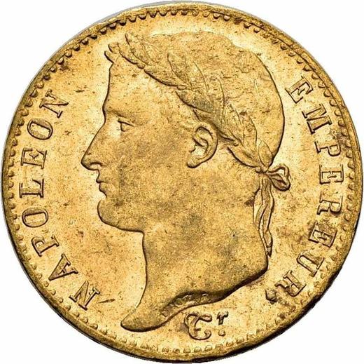 Obverse 20 Francs 1815 A - Gold Coin Value - France, Napoleon I