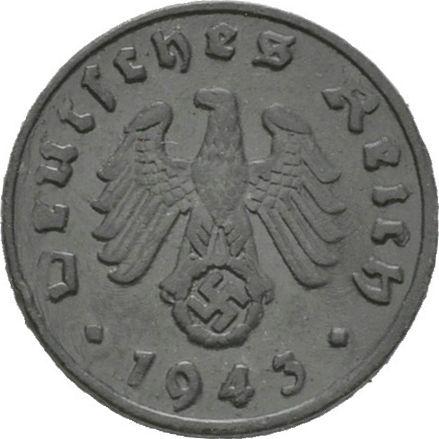 Revers 1 Reichspfennig 1943 E "Typ 1940-1945" - Münze Wert - Deutschland, Drittes Reich