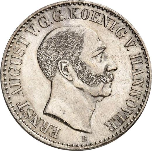 Avers Taler 1846 B - Silbermünze Wert - Hannover, Ernst August I