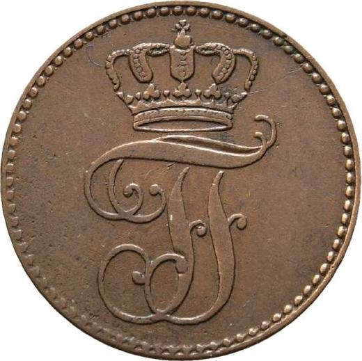 Obverse 3 Pfennig 1848 -  Coin Value - Mecklenburg-Schwerin, Frederick Francis II