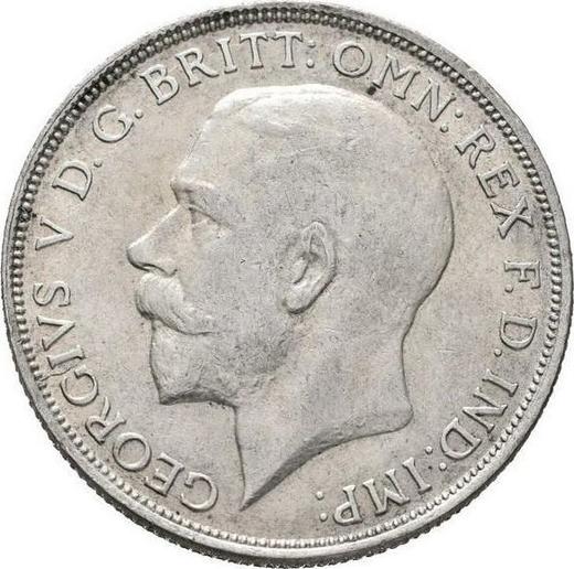 Obverse Florin 1920 - Silver Coin Value - United Kingdom, George V