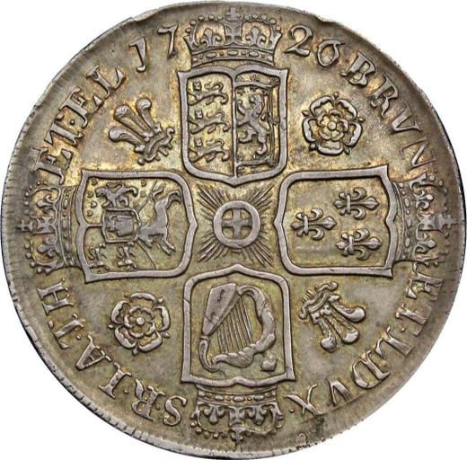 Reverse Crown 1726 - Silver Coin Value - United Kingdom, George I