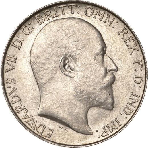 Obverse Florin 1905 - Silver Coin Value - United Kingdom, Edward VII