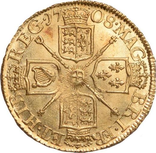 Reverse Half Guinea 1708 "Post Union" - Gold Coin Value - United Kingdom, Anne
