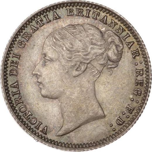 Avers 6 Pence 1878 - Silbermünze Wert - Großbritannien, Victoria