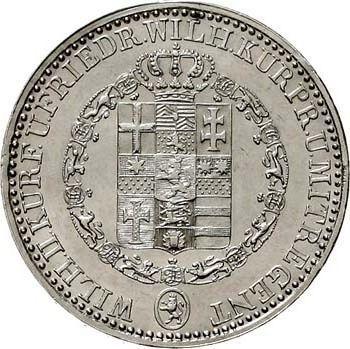 Obverse Thaler 1835 - Silver Coin Value - Hesse-Cassel, William II