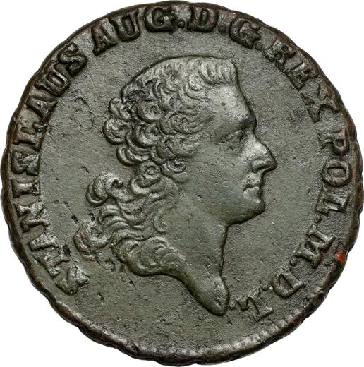 Obverse 3 Groszy (Trojak) 1771 G -  Coin Value - Poland, Stanislaus II Augustus