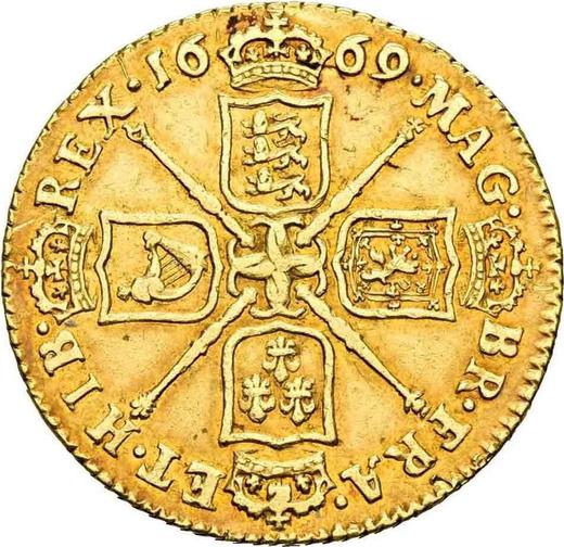 Reverse Guinea 1669 "Third laureate bust" - Gold Coin Value - United Kingdom, Charles II