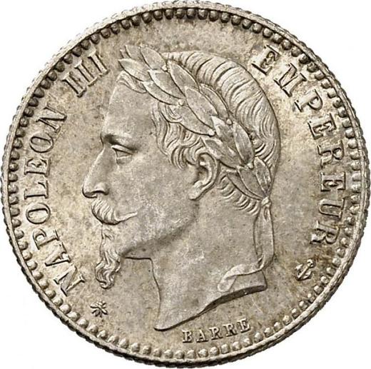 Obverse 50 Centimes 1866 A "Type 1864-1869" - Silver Coin Value - France, Napoleon III