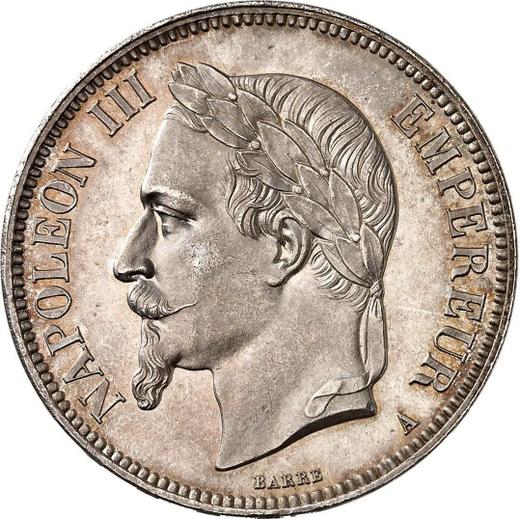 Obverse 5 Francs 1865 A "Type 1861-1870" - Silver Coin Value - France, Napoleon III