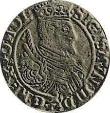 Obverse 1 Grosz 1598 B "Type 1579-1599" - Silver Coin Value - Poland, Sigismund III Vasa