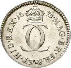 Reverso 2 peniques 1675 - valor de la moneda de plata - Gran Bretaña, Carlos II
