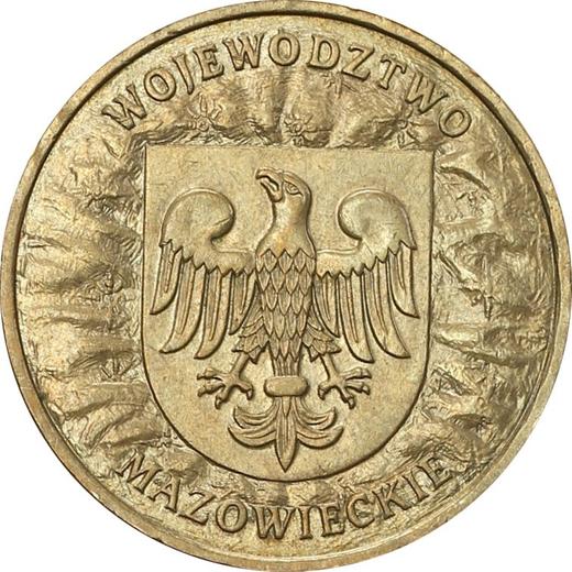Reverse 2 Zlote 2004 MW "Masovian Voivodeship" -  Coin Value - Poland, III Republic after denomination