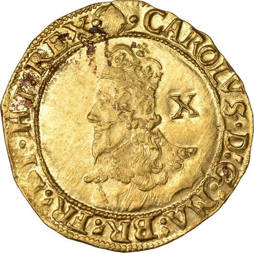 Obverse Double crown no date (1625-1642) "Quintus bust" - Gold Coin Value - United Kingdom, Charles I