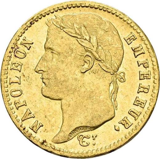 Obverse 20 Francs 1813 A "Type 1809-1815" - Gold Coin Value - France, Napoleon I
